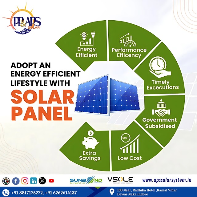 Embrace an Energy-Efficient Future with PP & APS Solar Panels.