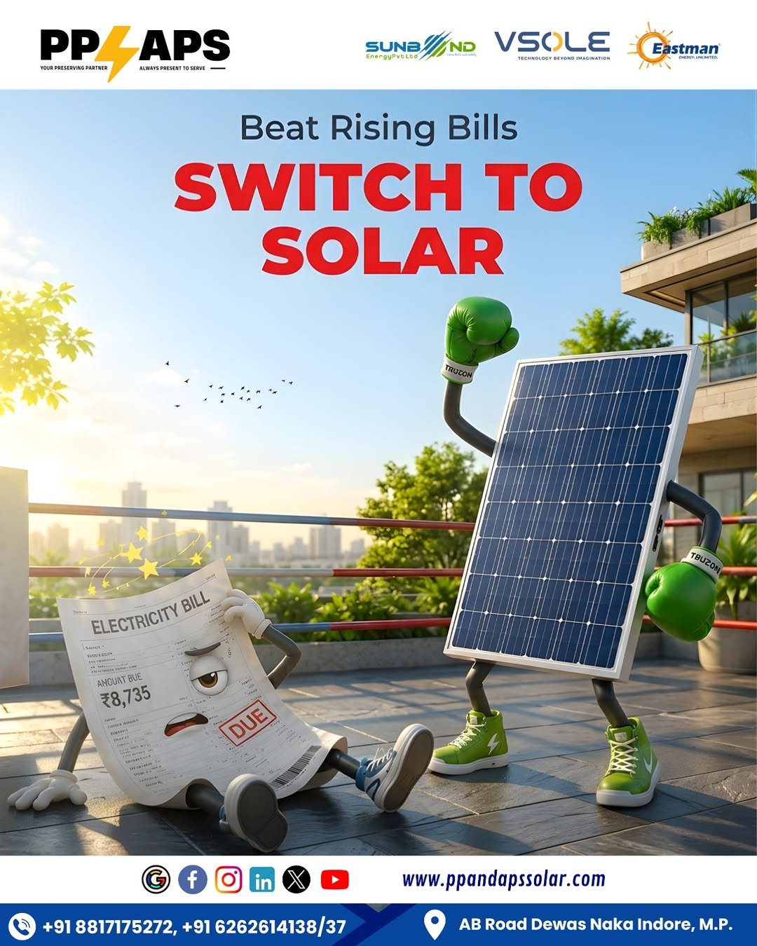 Solar Panel Installation in Indore | Switch to Solar Today