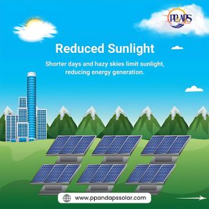 Reduced Sunlight: How Shorter Days and Hazy Skies Affect Your Solar Energy | PP & APS Enterprises